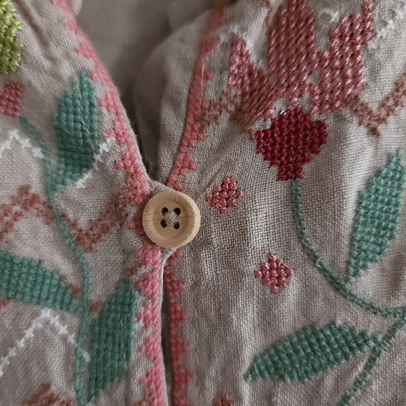 Gudrun Sjödén Swedish Design Linen Dress - Picture 7 of 11